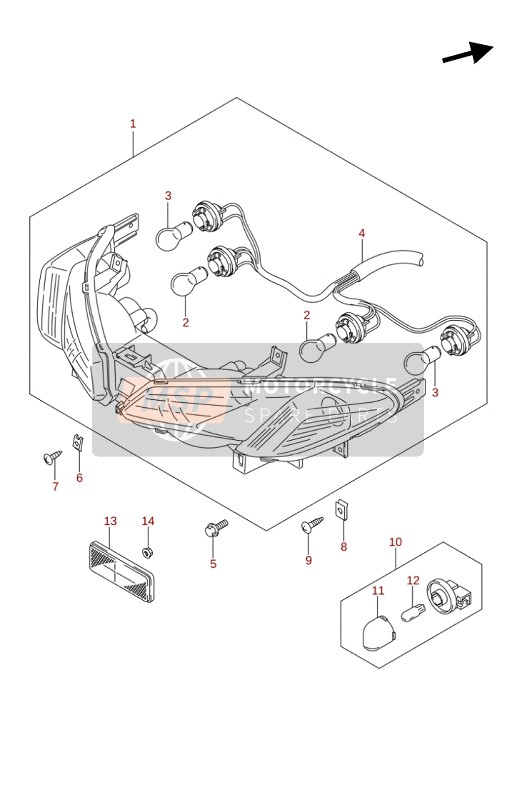 REAR COMBINATION LAMP